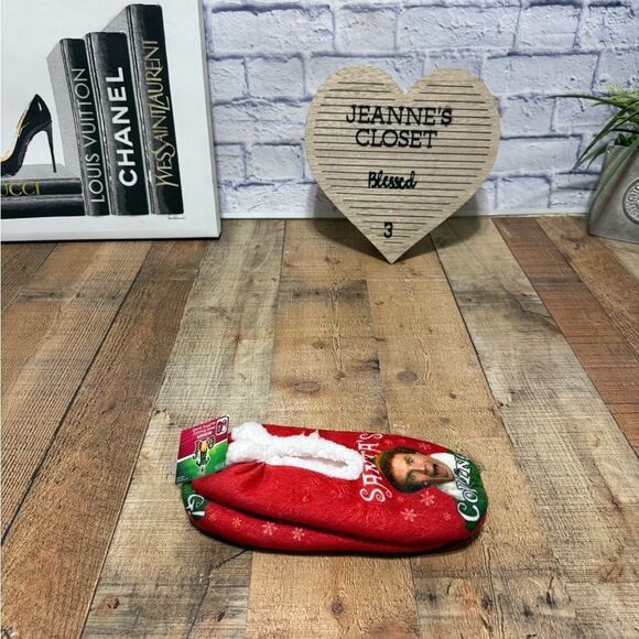 Santa's Coming Christmas Stocking - Picture 4 of 7